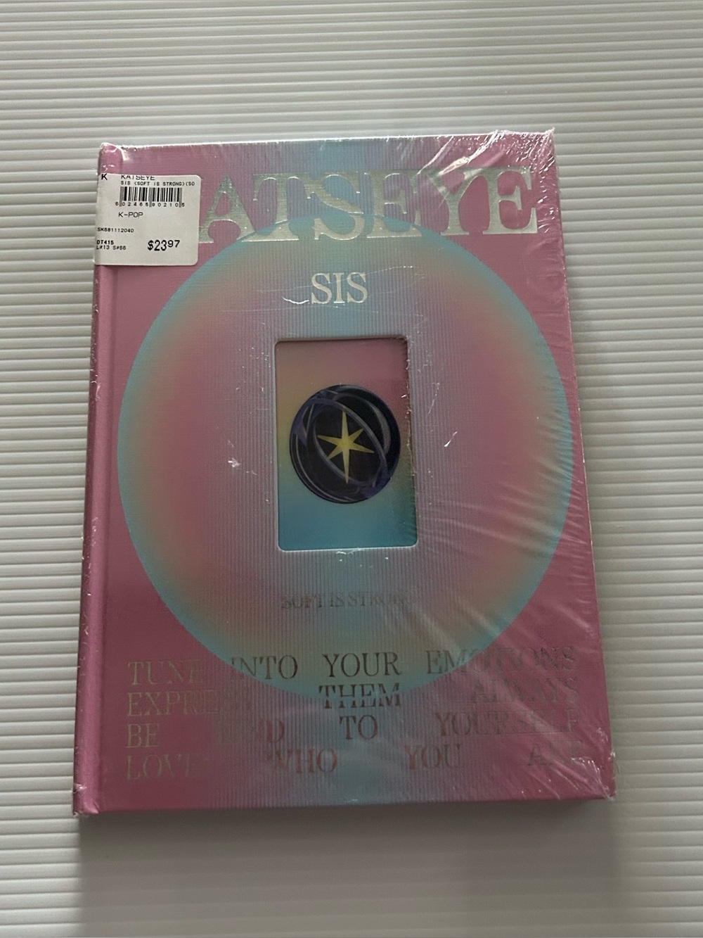 CD Katseye SIS Soft is Strong (pink soft ver) K-Pop Sealed New